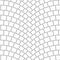 Arched cobblestone pavement texture 000 - ambient map