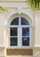 Arched colonial window