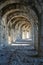 Arched corridor in the Aspendos theatre