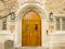 Arched Doorway on the Notre Dame Campus