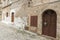 Arched doorways in the old town Rhodes Greec