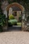 Arched Entrance - Cothay Manor, Somerset, UK