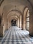 Arched Gallery Housing Marble Statues, Palace of Versailles, France