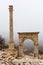 Arched honorific emperor gates at ruins of Sagalassos, Turkey