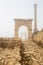 Arched honorific emperor gates at ruins of Sagalassos, Turkey