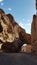 Arched rock in Death Valley