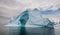 Arched and weathered iceberg, Antarctic Peninsula