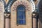 Arched window of the Church of the Savior on Spilled Blood