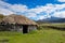 Archeological Indian Hut in Cotopaxi National Park, Ecuador