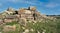 Archeological ruins of Nuragic necropolis Giants Tomb of Sâ€™omu de Sâ€™orcu