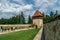 The archers` tower Bathory, Rasnov Citadel, Brasov, Romania