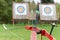 Archery equipment - bow arrows