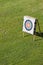 Archery Round Target on a Stand