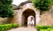 Arches of Barrio Calatrava in Majorca