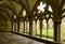 Arches of Cathedral cloister , Salisbury