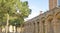 arches and columns of the El Clot Park in Barcelona