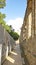 arches and columns of the El Clot Park in Barcelona