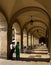 Arches of Enparantza Berria (New Square). Vitoria-Gasteiz, Sp