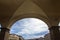 Arches on the Florence streets, Tuscany, Italy