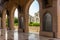 Arches and gardens of the Muscat Grand Mosque - 1