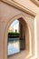 Arches and gardens of the Muscat Grand Mosque - 3