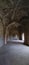 Arches of a historic Islamic monument in India