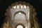 Arches and islamic carved decoration in the Mosqueâ€“Cathedral of Cordoba