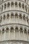 Arches of the Leaning Tower of Pisa