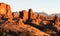 Arches and Monoliths are part of Arches National Park Utah