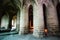 Arches in Mont St Michel