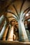 Arches in Mont St Michel