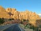 Arches National Park hiking in Utah desert rock formations