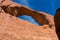 Arches National Park Skyline Arch Closeup