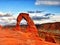 Arches National Park, Sunset Desert Landscape, Utah