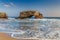 Arches at Natural Bridges State Beach