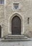 Arches of old Town Hall in Tallinn