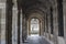 Arches in Palace, Palacio de Raxoi, Obradoiro square.Santiago de