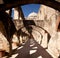 Arches of San Jan Mission near San Antonio