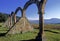 Arches on the shores of Lake of Zirahuen