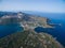 Archipelago of the Aeolian Islands in Sicily