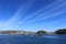 Archipelago of Gothenburg, Sweden, sea, small house on an island, nature, blue sky, beautiful day, spring, Scandinavia