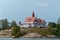 Archipelago Island Near Helsinki during a summer day.