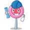 Architect cute lollipop character cartoon