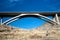 Architectonic Connections, Roadways and Bridges, Galena Arch Bridge near Reno, Nevada.