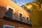 Architectural closeup in guanajuato city mexico