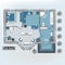 Architectural Color Floor Plan