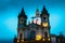 Architectural detail of the Basilica of Our Lady of Sameiro near Braga