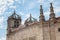 Architectural detail of Braga Cathedral, Portugal