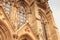 Architectural detail of the faÃ§ade of Saint Etienne Temple in M