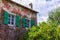 Architectural detail in Gaios village, Paxoi island, Greece